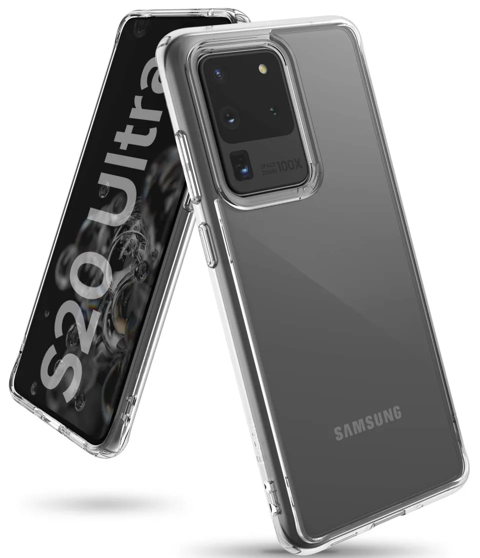 Ringke Fusion Galaxy S20 Ultra cover trasparente Clear antiurto