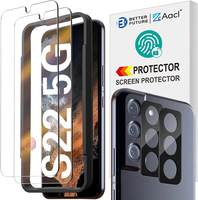 Redpepper Galaxy S22 5G Pellicola Vetro 0,26mm Kit 4Pz