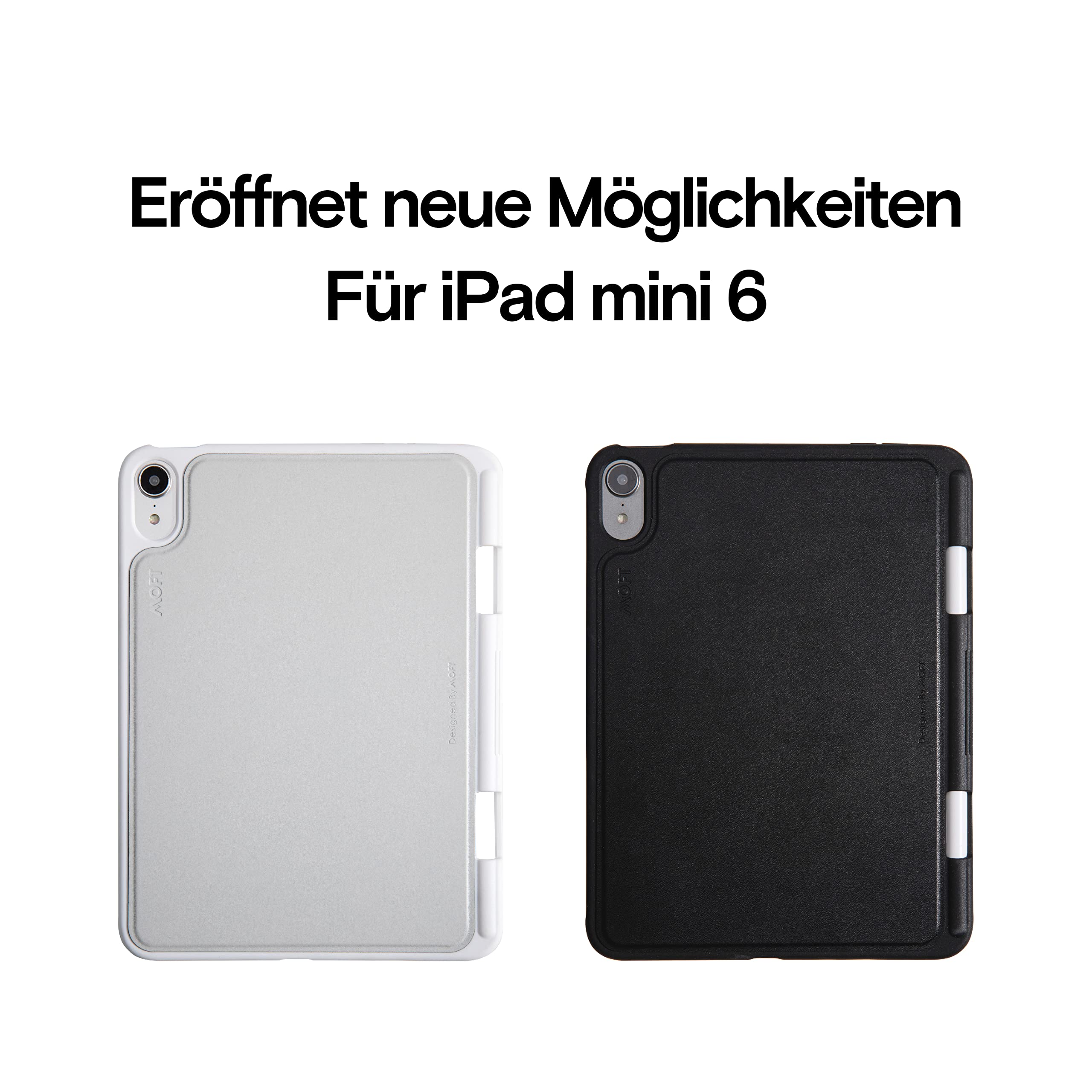 MOFT Snap Series Custodia iPad Mini 6 Grigio portapenna magnetica
