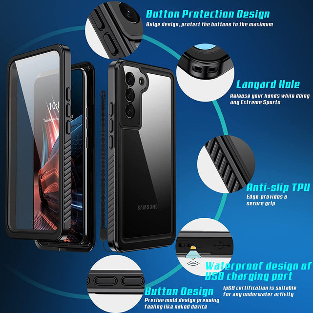 Redpepper Galaxy S22 Plus Cover Impermeabile IP68