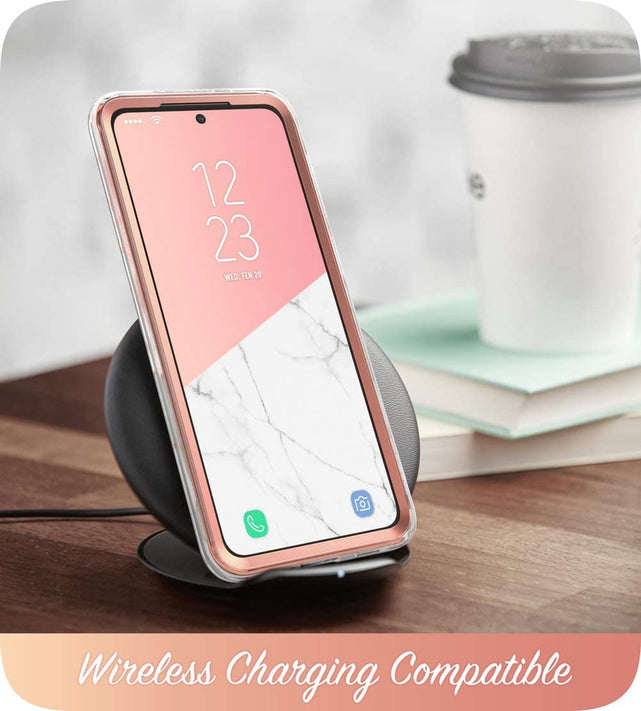 Redpepper Galaxy Cases S21 Ultra cover TPU marmo senza vetro