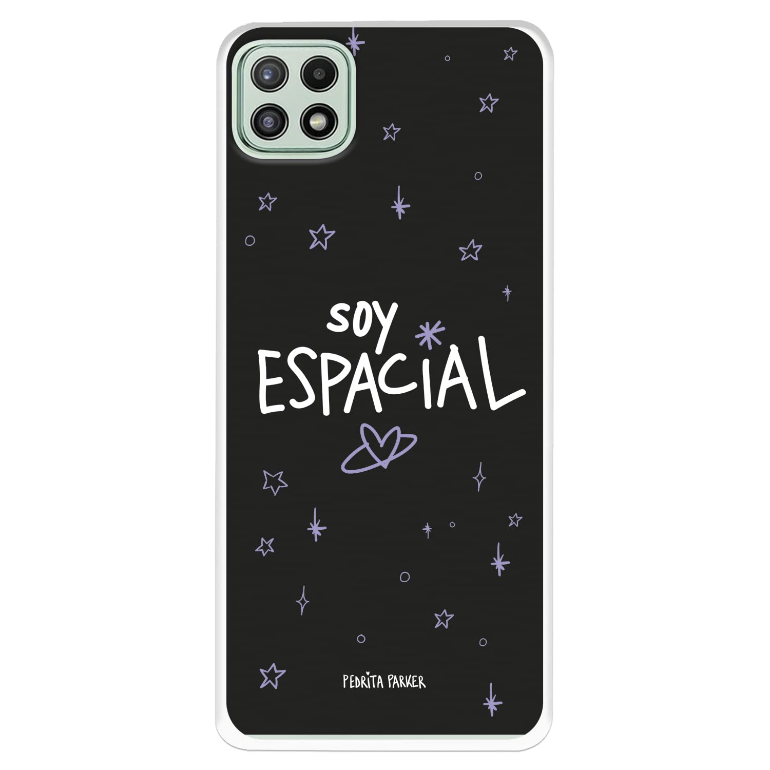 La Casa de las Carcasas Pedrita Parker cover Galaxy A22 5G Mai Termino