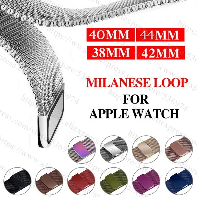 Redpepper Apple Watch cinturino acciaio milanese 38-42mm