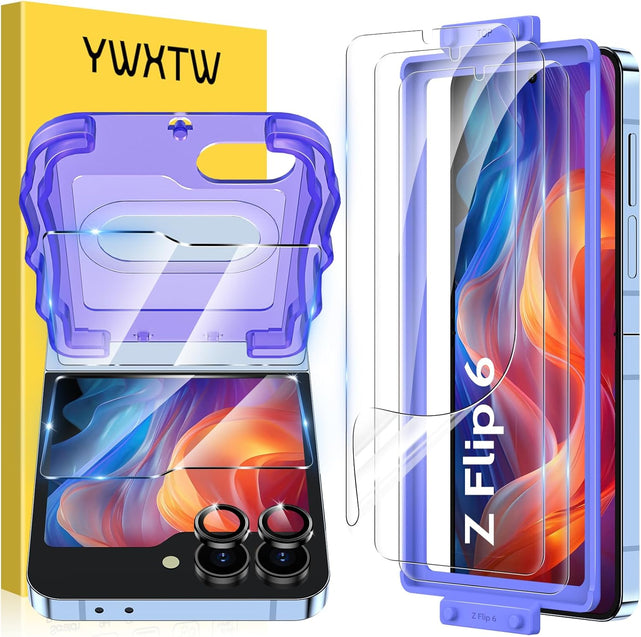 Redpepper Camera Screen Protectors vetro Z Flip 6 + lente 9H