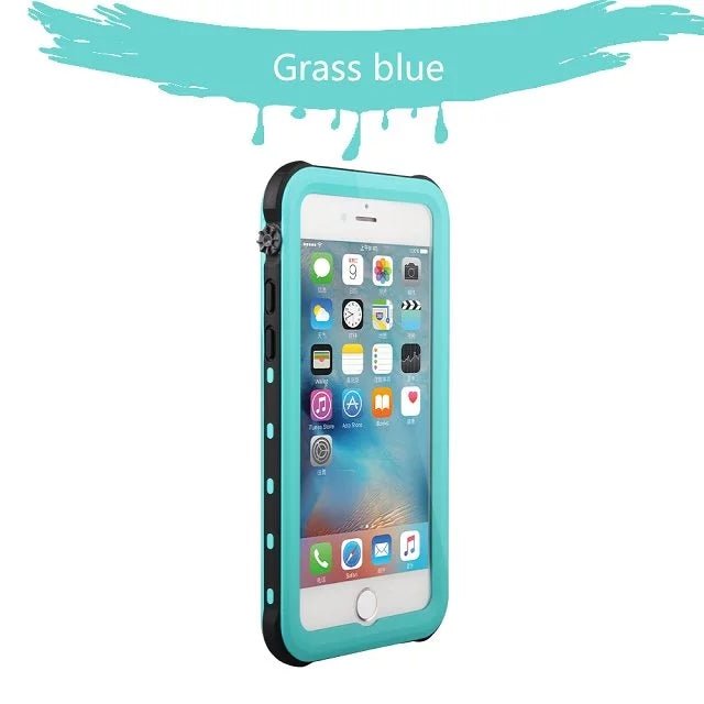 Redpepper iPhone 7/8/6 cover impermeabile IP68 blu