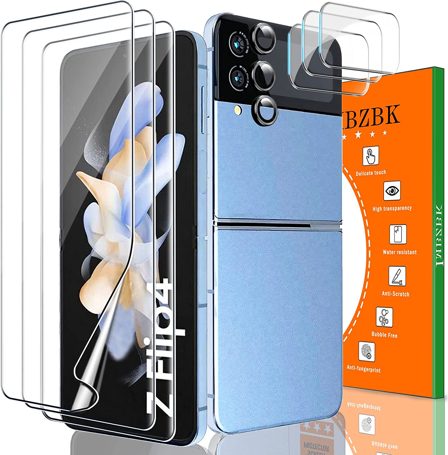 Redpepper Z Flip 4 Pellicola TPU 6,7" + Vetro Fotocamera 9H