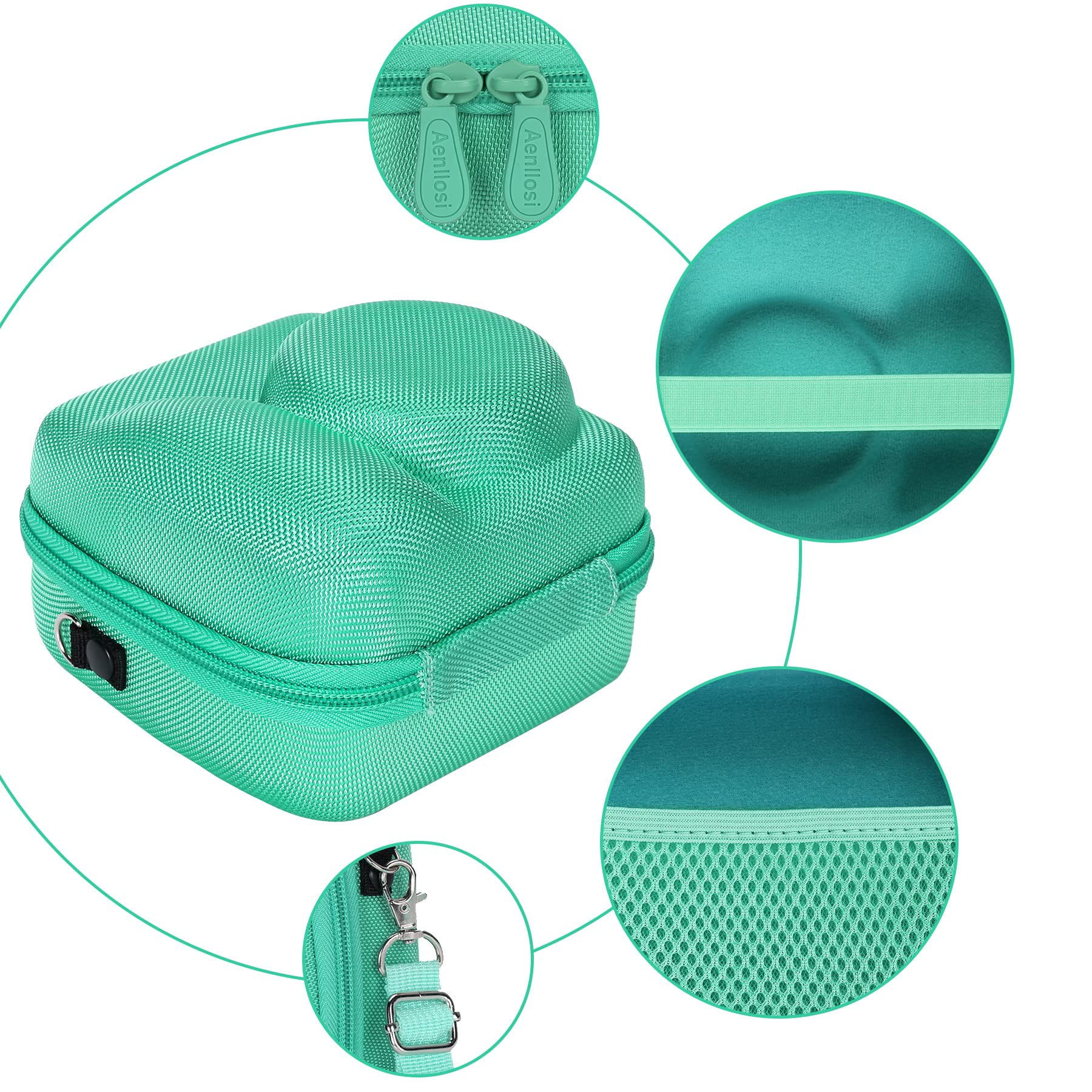 Aenllosi Camera Case Instax Mini 12 custodia verde