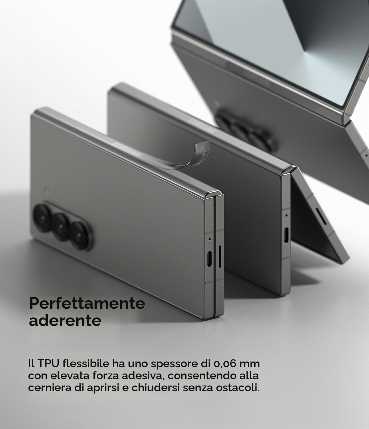 Ringke Hinge Dual Easy Film pellicola Z Fold 6 TPU