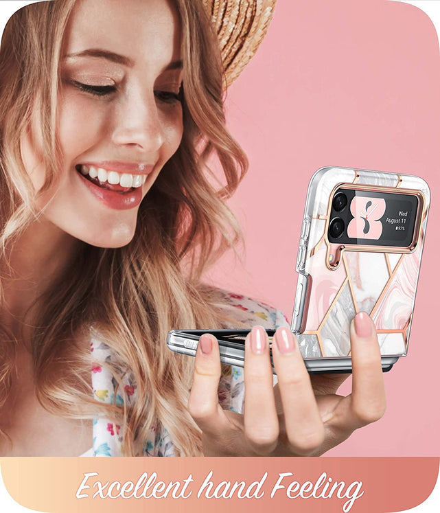 Redpepper Galaxy Z Flip 4 cover marmo bumper sottile