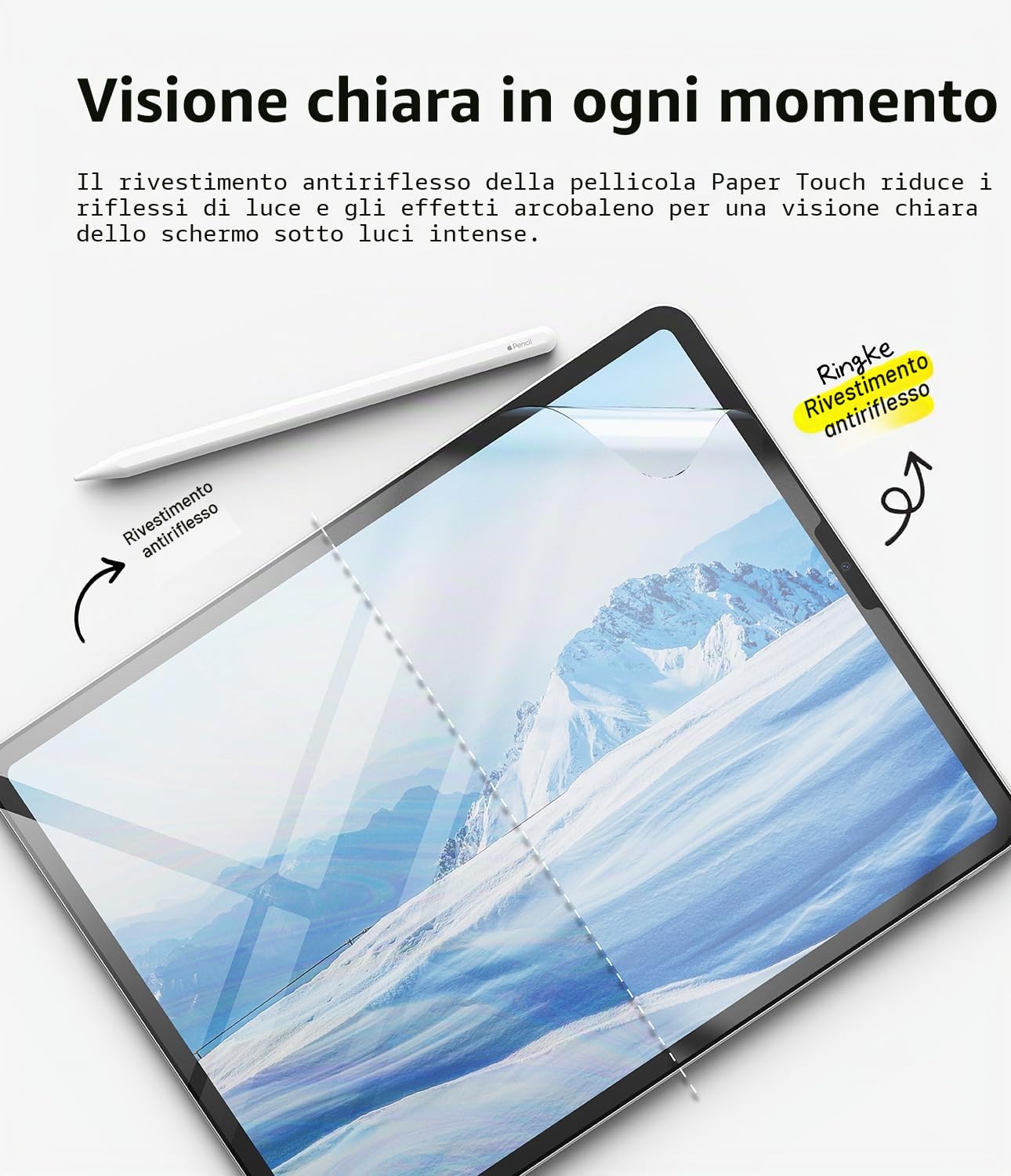 Ringke Paper Touch Film Soft 2pz iPad Pro 13 M4/M5 Carta