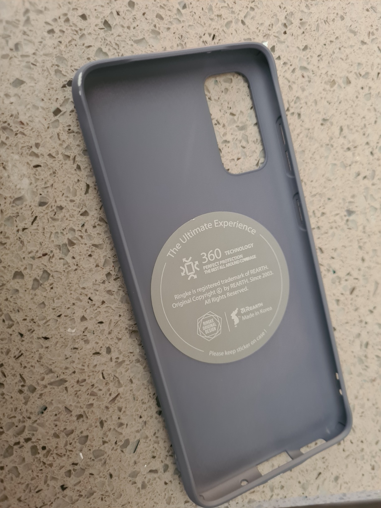 Ringke Air-S cover Galaxy S20 sottile lavender gray TPU