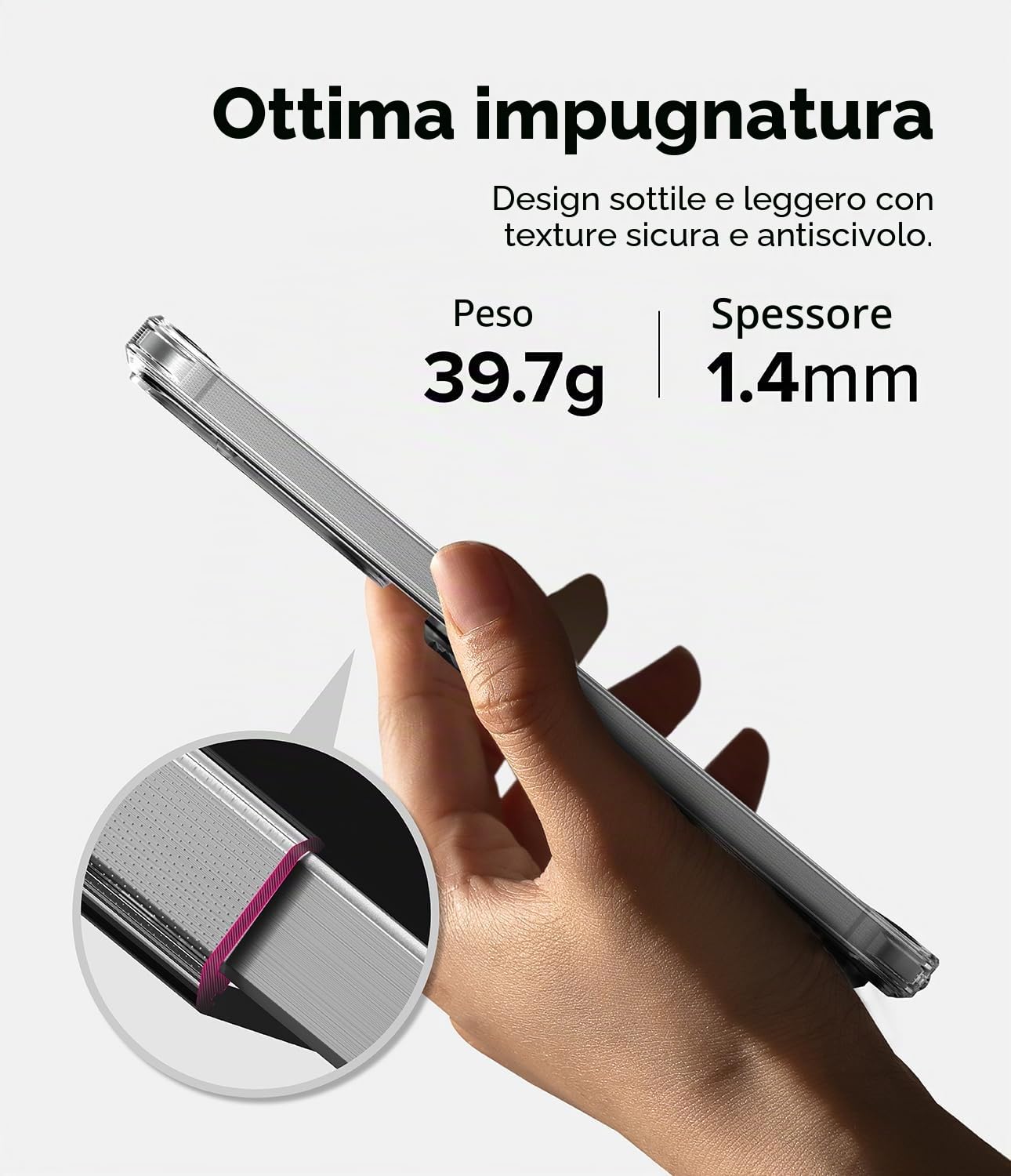 Ringke Fusion Card Galaxy A57 cover trasparente porta carte