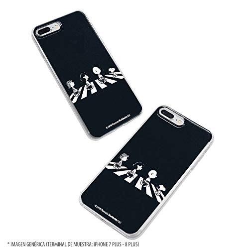 La Casa de las Carcasas Snoopy Beatles custodia Redmi Note 9S silicone