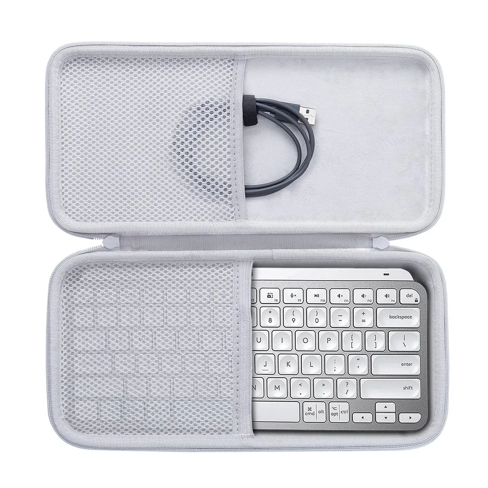 Aenllosi Keyboard & Mouse Case MX Keys Mini custodia Bianca