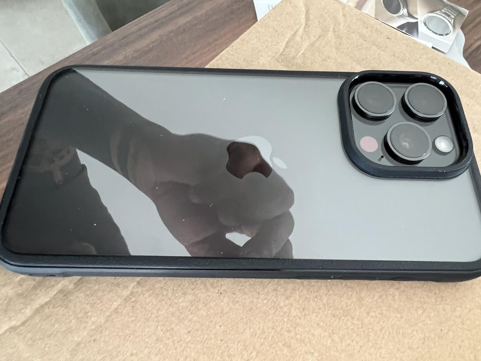 Ringke Fusion Bold Cover Nera per iPhone 15 Pro Max