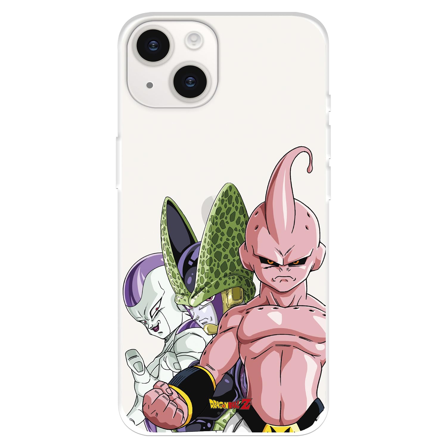 La Casa de las Carcasas Dragon Ball Cattivi custodia iPhone 15 Plus trasparente