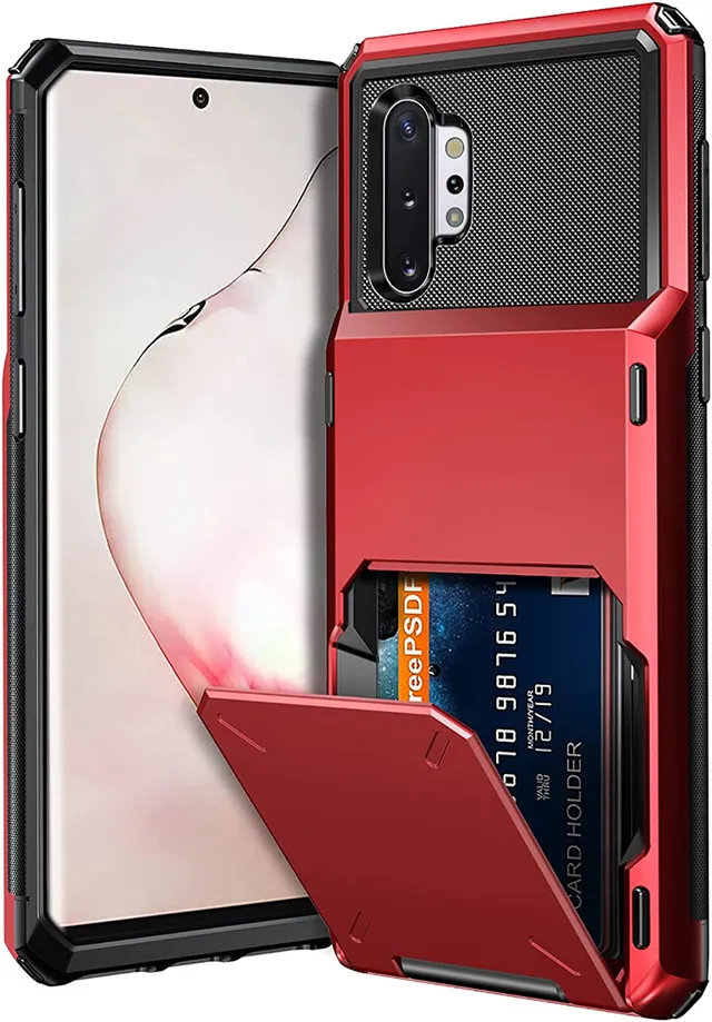 Redpepper Note 10 Plus cover portafoglio 4 carte armor