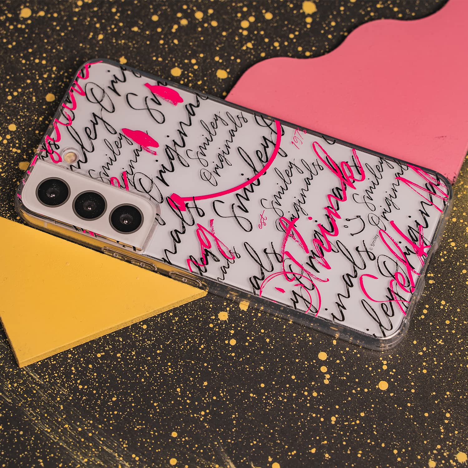 La Casa de las Carcasas Smiley Stickers cover Redmi Note 9S trasparente