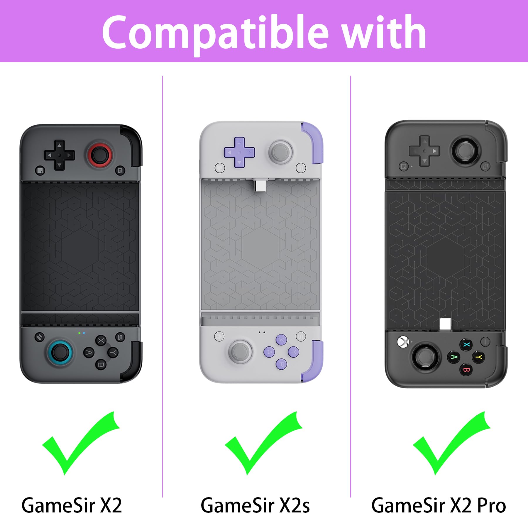 Aenllosi Game Controller Case custodia GameSir X2 X2s X2 Pro EVA