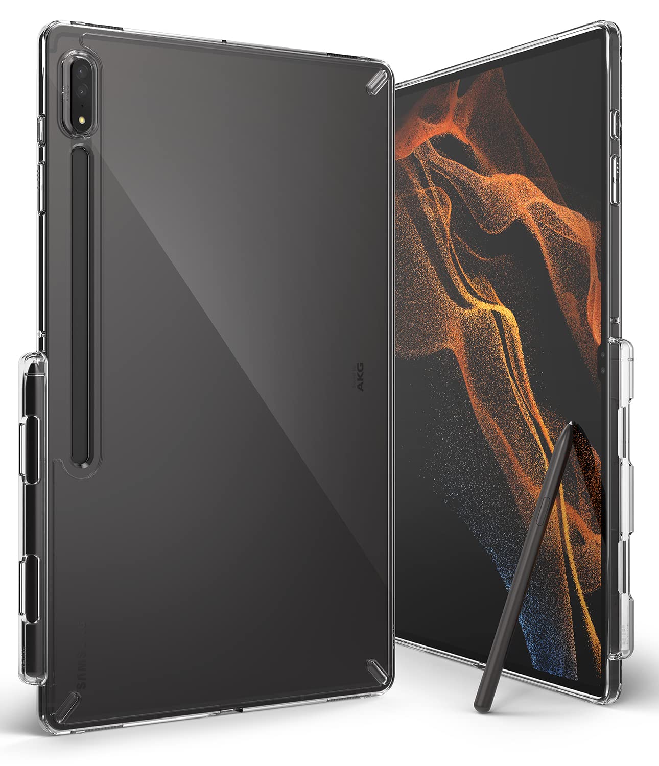 Ringke Fusion Cover Galaxy Tab S8 Ultra Trasparente Clear Antiurto