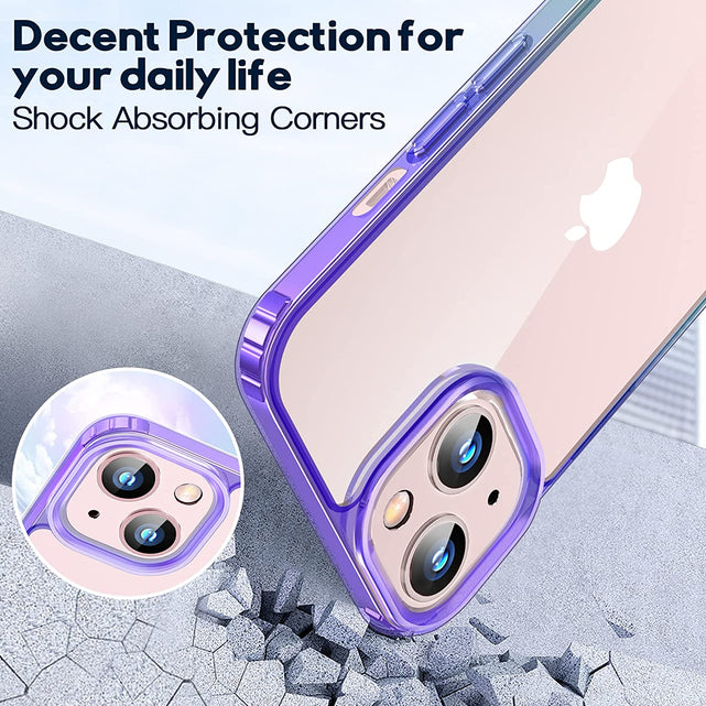 Redpepper Apple Cases iPhone 14 Plus Cover Trasparente Bumper