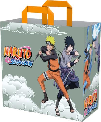 Konix Naruto Shippuden Borsa Spesa 40x45x20 cm Riciclata Bianca