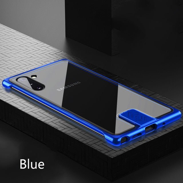 Redpepper Note 10 Plus bumper vetro metallo antishock