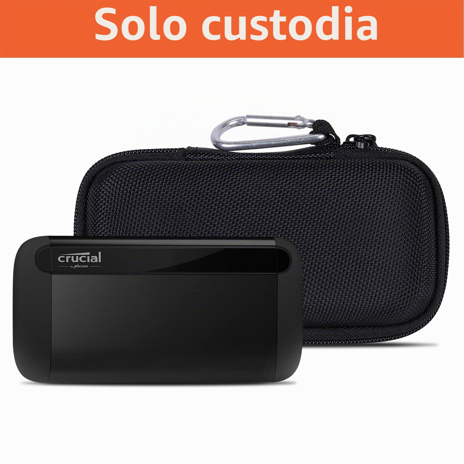 Aenllosi SSD Case Crucial X8 1TB 2TB custodia rigida EVA