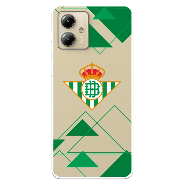 La Casa de las Carcasas Squadre cover Moto G14 Betis scudo trasparente