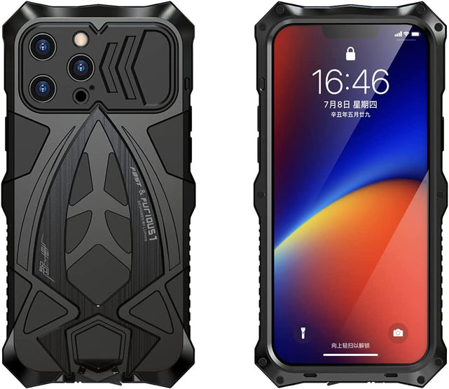 Redpepper Apple Cases iPhone 13 Pro Max cover armor nero rosso