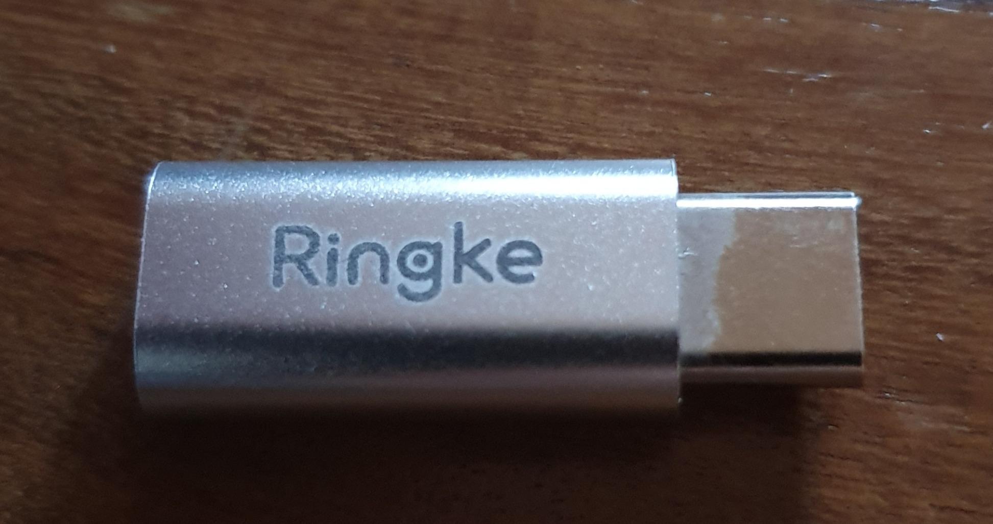 Ringke Adapter adattatore Lightning USB-C silver 2 pezzi