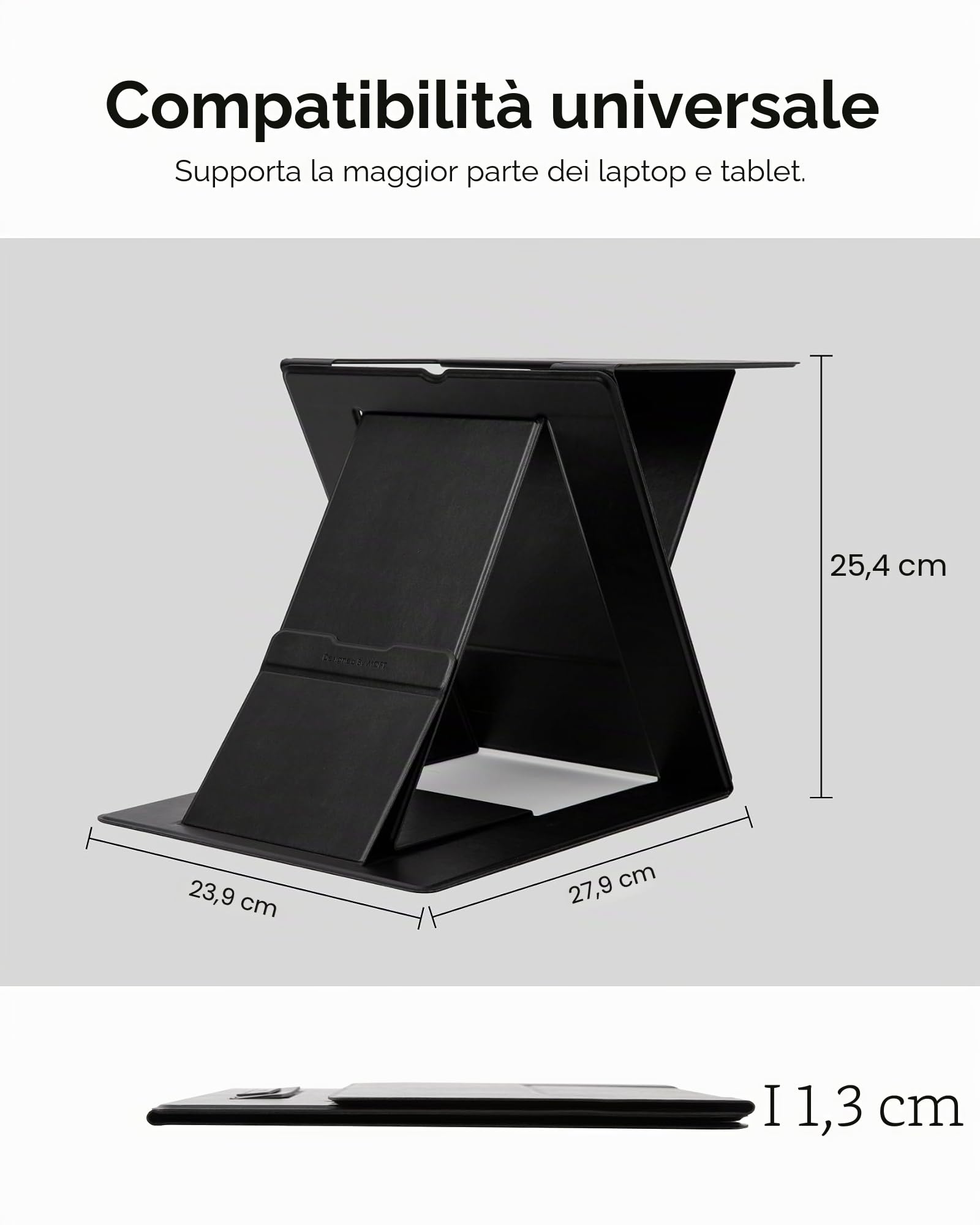 MOFT Z Series Supporto Laptop Grigio 8kg Pieghevole 25,4cm