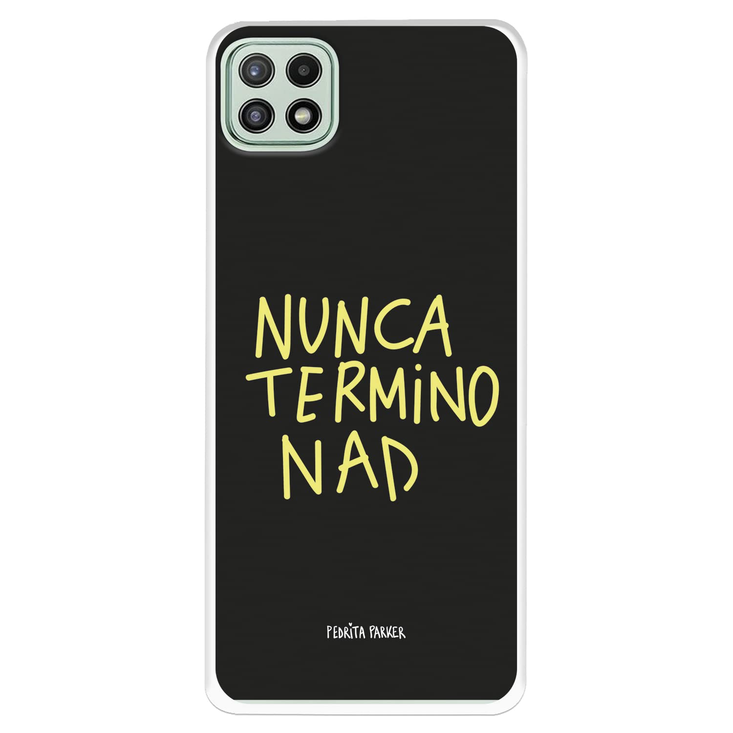 La Casa de las Carcasas Pedrita Parker cover Galaxy A22 5G Mai Termino
