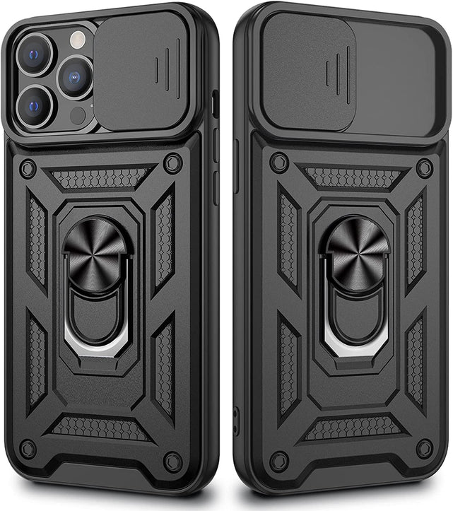 Redpepper Apple Cases 13 Pro Max Cover con Anello e Camera
