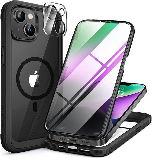 Redpepper iPhone 14 Cover Trasparente Bumper 6.1 Antishock