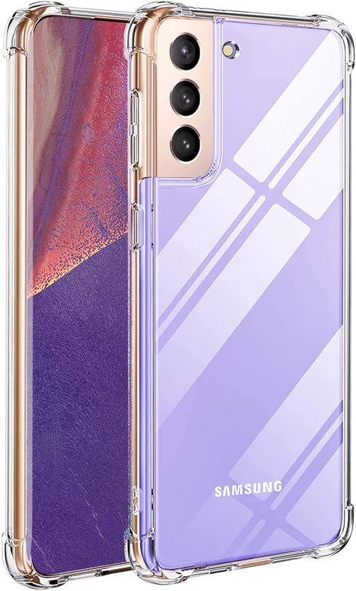 Redpepper Galaxy S21 cover trasparente clear antiurto