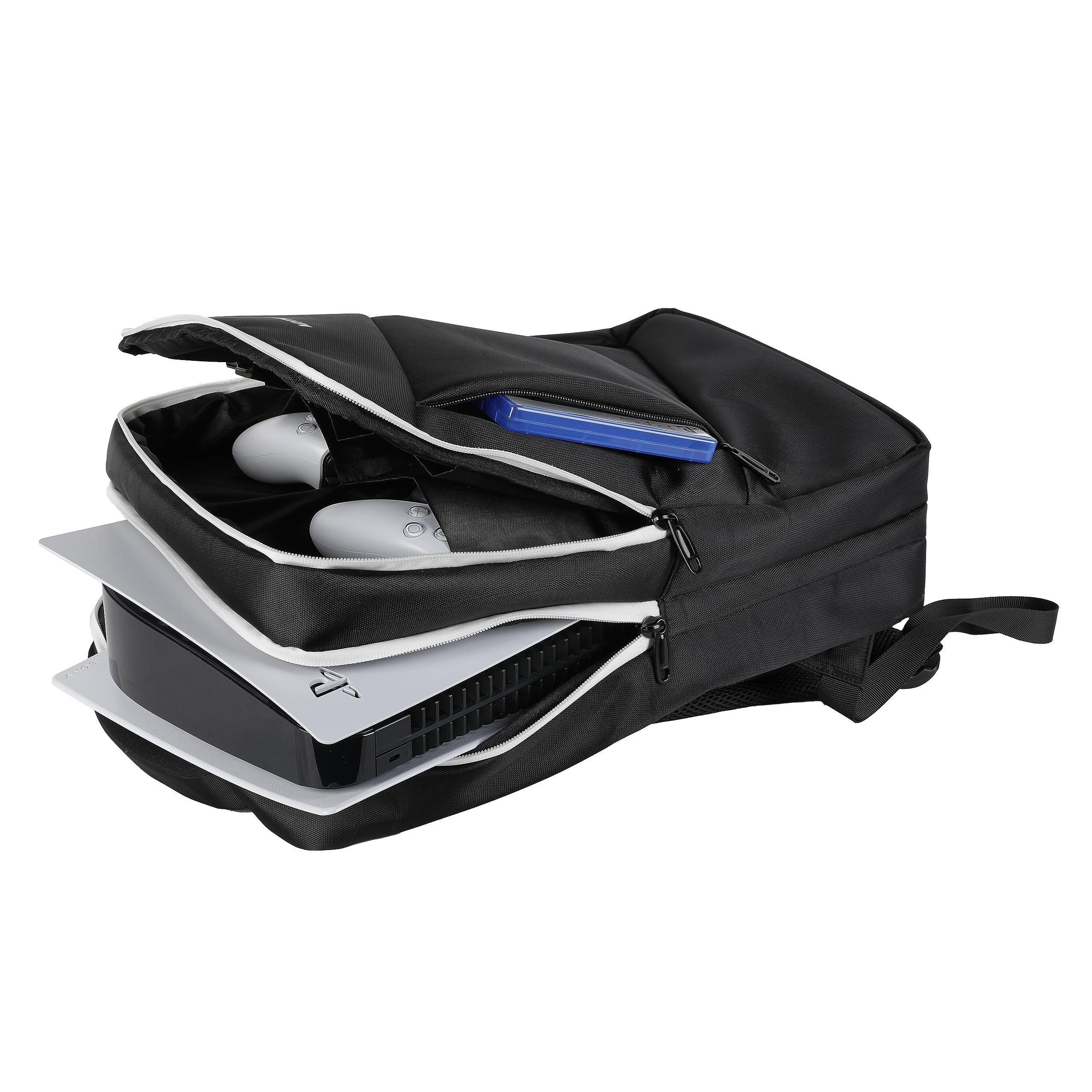 Konix Mythics Titan zaino PS5 16L nero bianco 30x10x47 cm