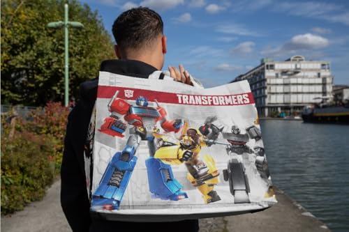 Konix Transformers Borsa Spesa 40x45x20 cm Bianca Riciclata