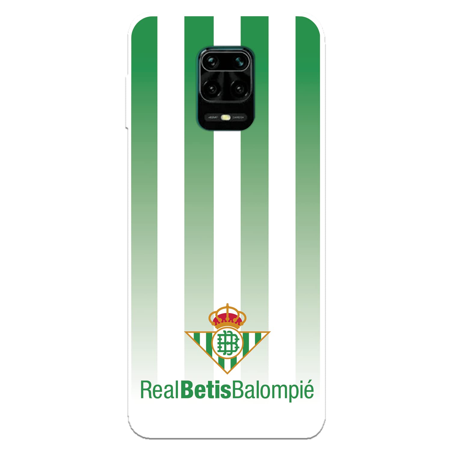 La Casa de las Carcasas Squadre Custodia Redmi Note 9S Betis Strisce Verdi