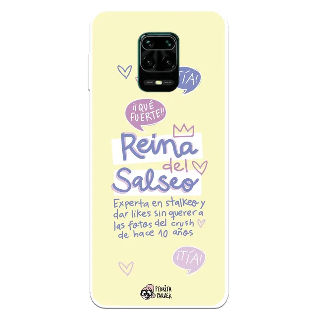 La Casa de las Carcasas Pedrita Regina Salseo cover Redmi Note 9S