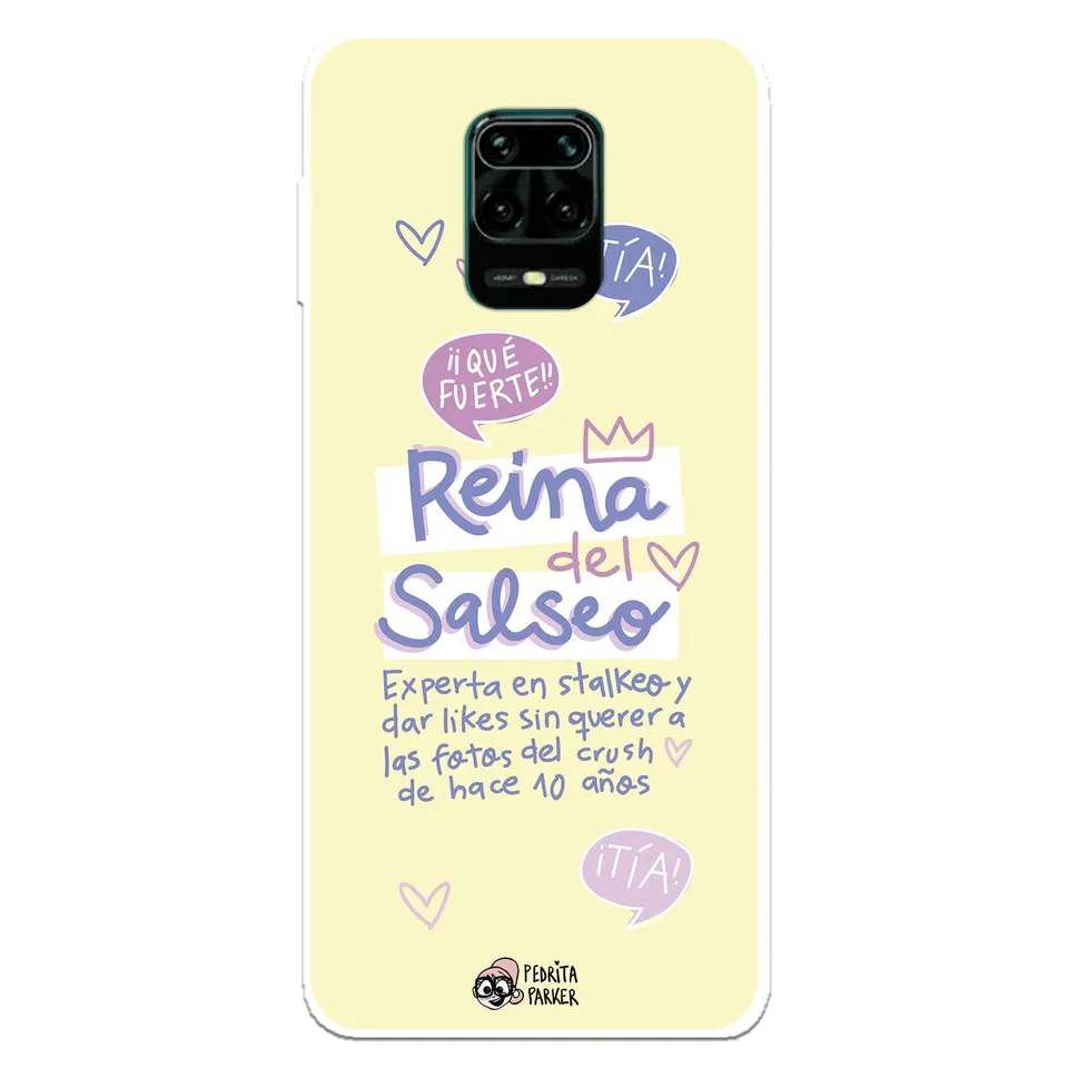 La Casa de las Carcasas Pedrita Regina Salseo cover Redmi Note 9S