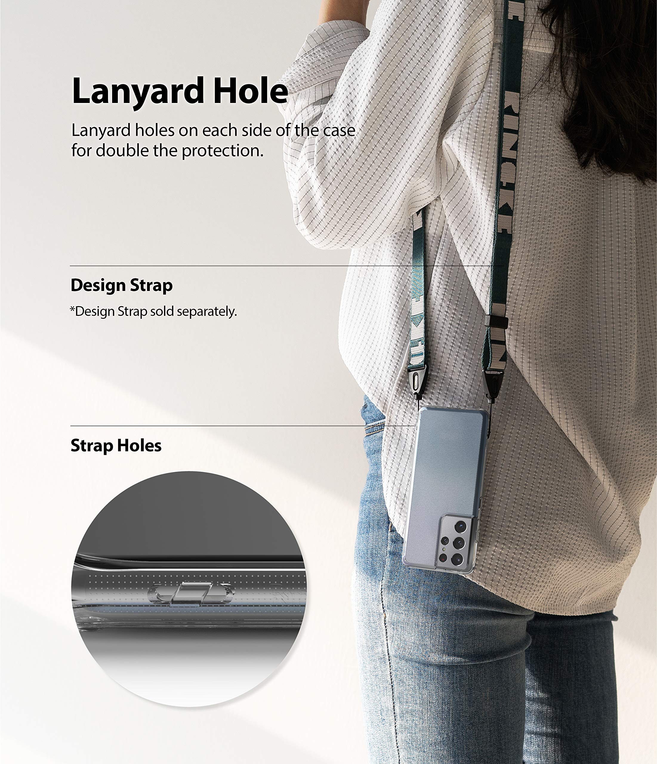Ringke Fusion Cover Galaxy S21 Ultra Matte Clear Antiurto
