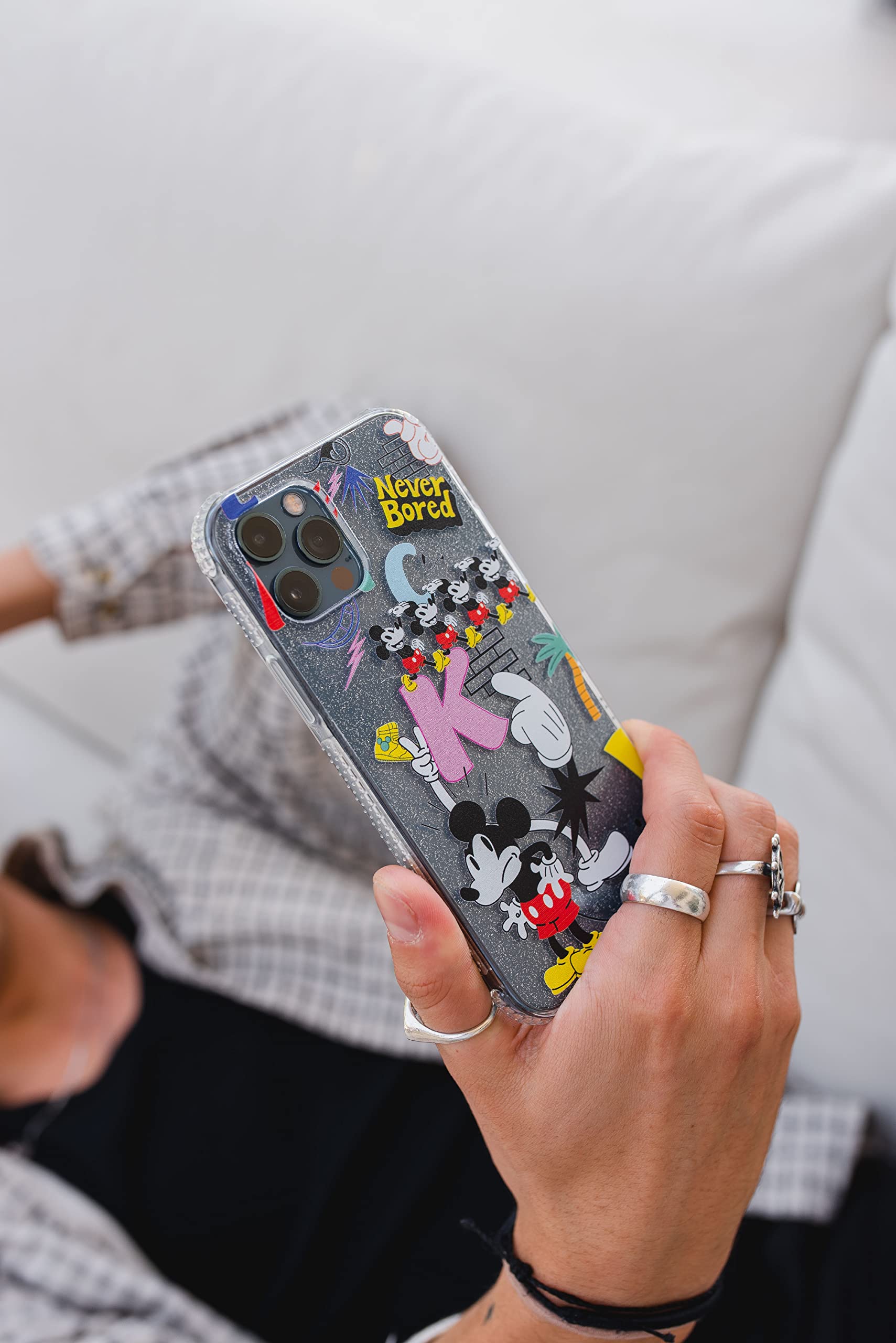 La Casa de las Carcasas Disney Minnie Redmi Note 9S cover silicone