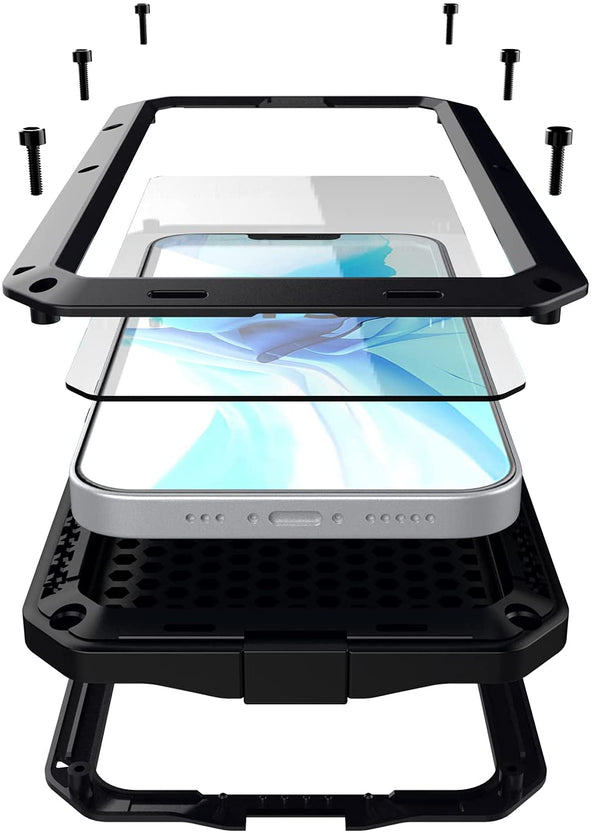 Redpepper iPhone 13 Pro Custodia Corazzata Alluminio Antishock