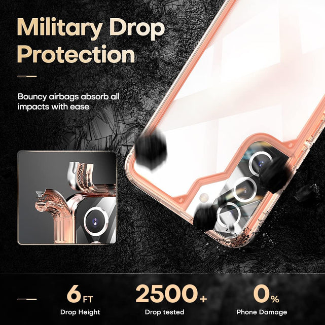 Redpepper Galaxy Cases cover Galaxy S22 5G 6.1 trasparente antishock