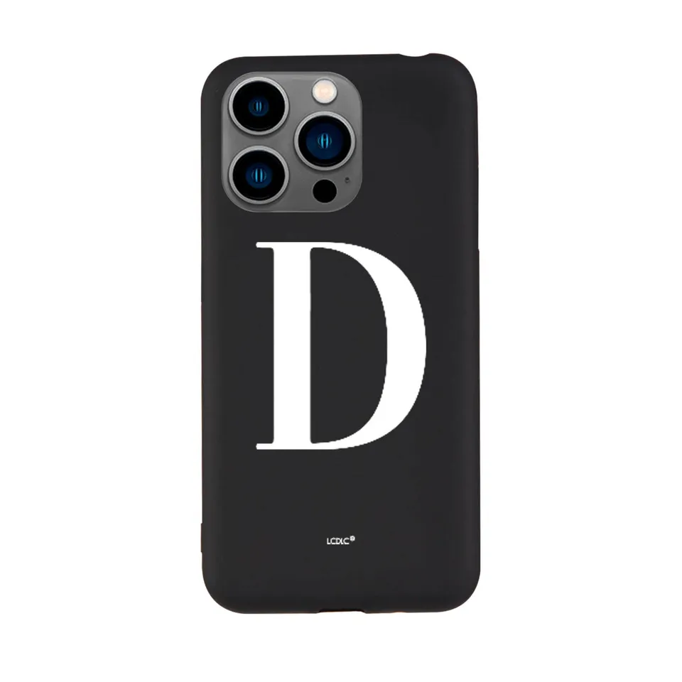 La Casa de las Carcasas Personalizzate custodia iPhone 15 Pro nero iniziale