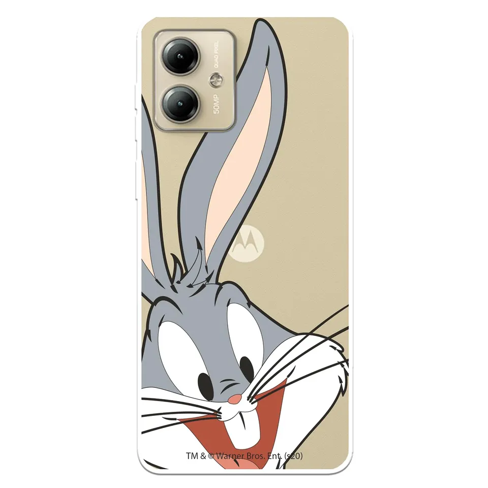 La Casa de las Carcasas Moto G14 cover Bugs Bunny silicone trasparente