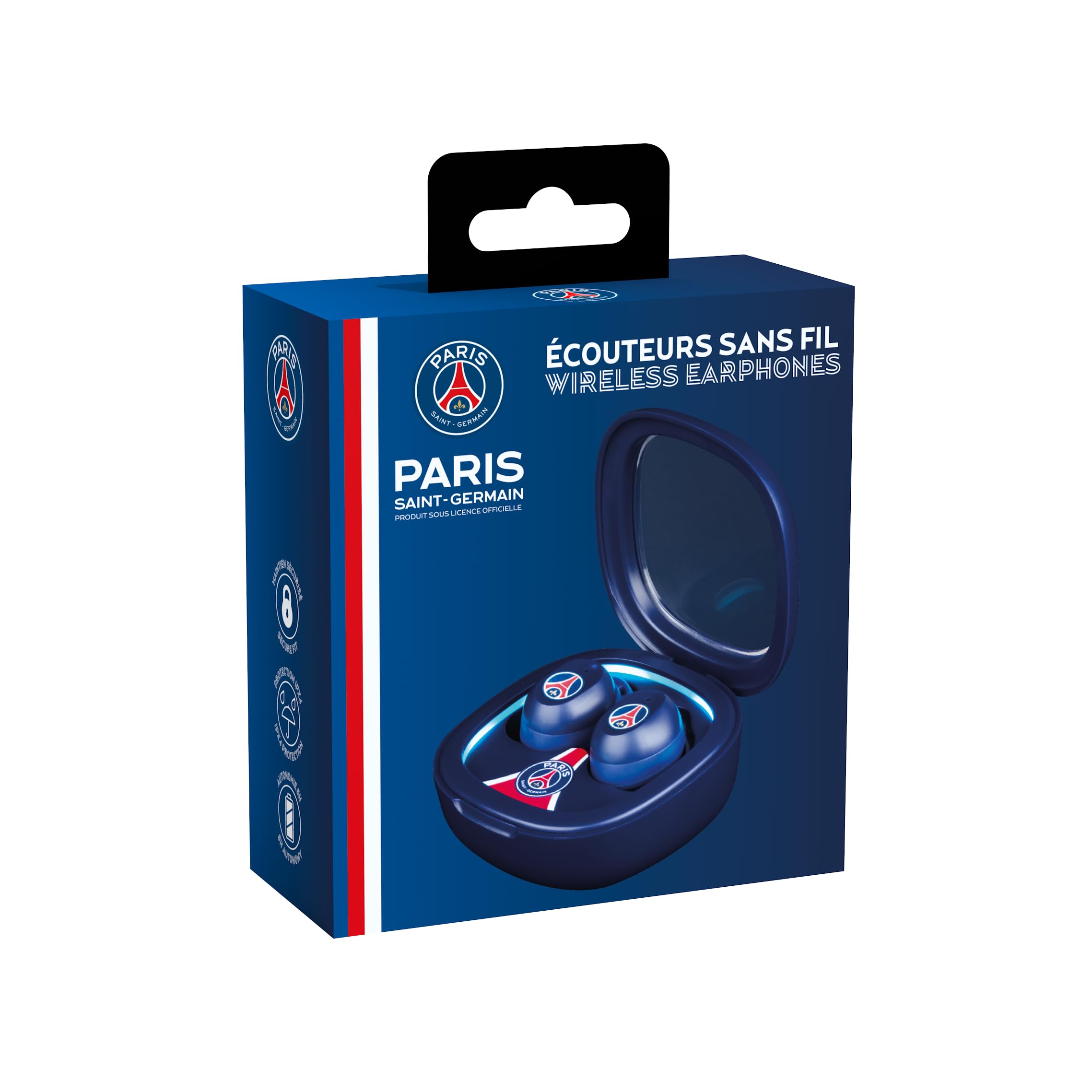 Konix Headsets auricolari bluetooth blu sport IPX4 8+15h