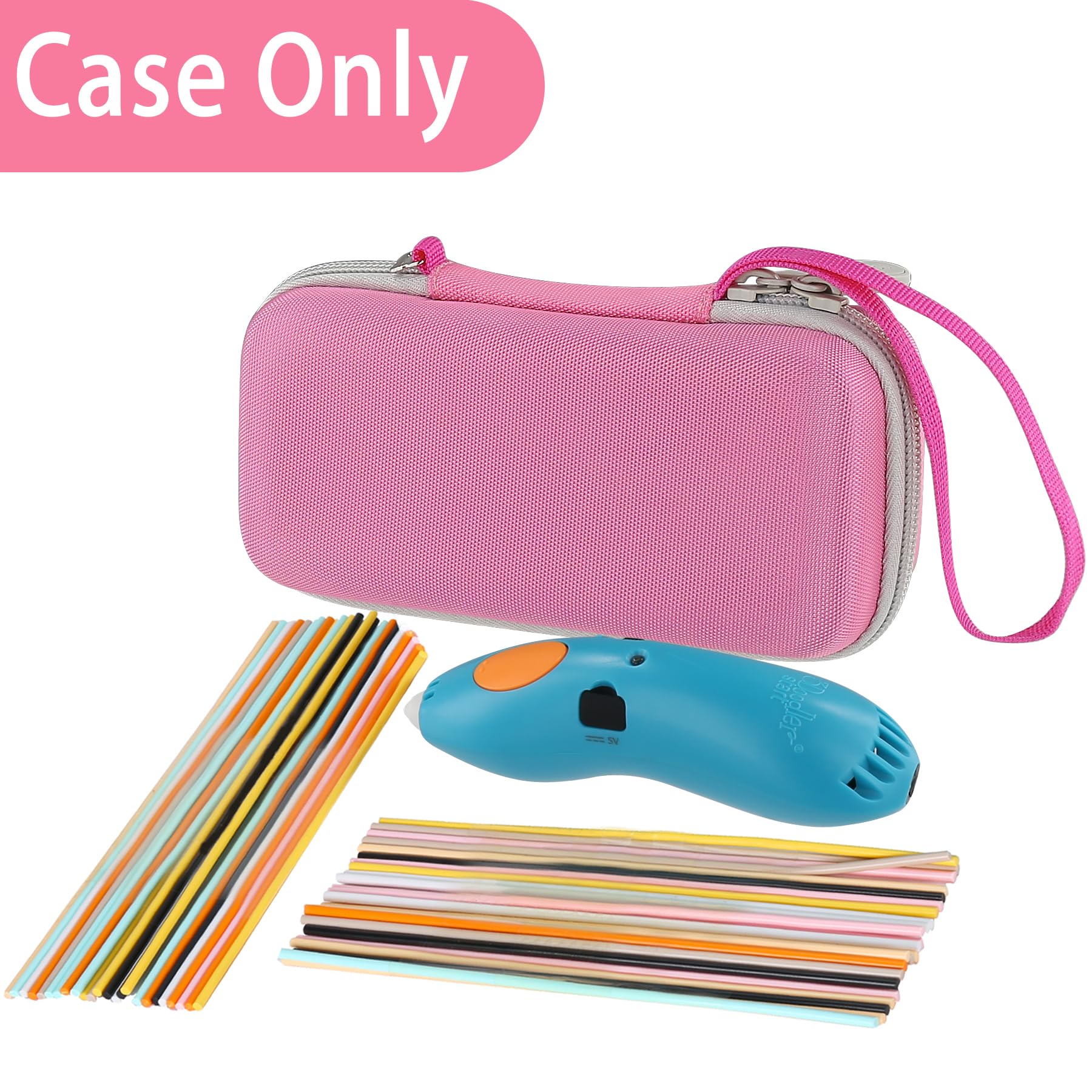 Aenllosi 3D Pen Case custodia rigida 3Doodler EVA nera