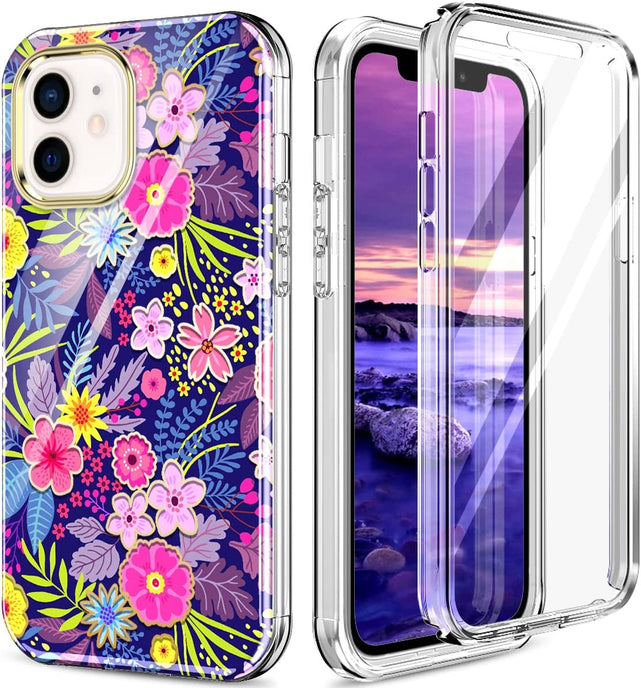 Redpepper iPhone 12 Mini cover 360 con pellicola integrata
